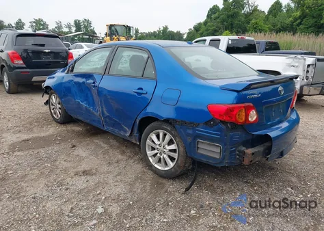 2010 Toyota Corolla S из США, поврежденный, VIN 2T1BU4EE0AC280454